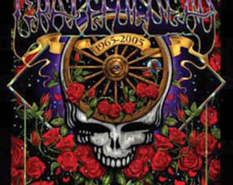 Grateful Dead Collage 40th Anniversary Poster