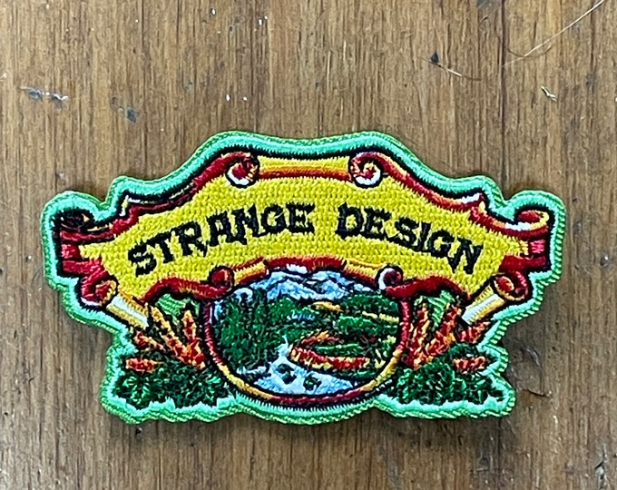 Strange Design Iron ON Patch. Inspired Phish Patch from the Song Strange Design PatchMafia.com