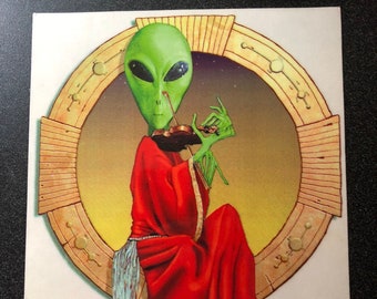 Blue for Alien Vintage Grateful Dead stickers grateful dead store, grateful dead stickers, grateful stickers