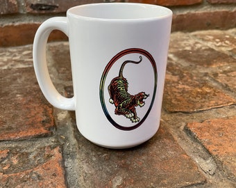 Tiger Coffee 15oz Coffee Cup