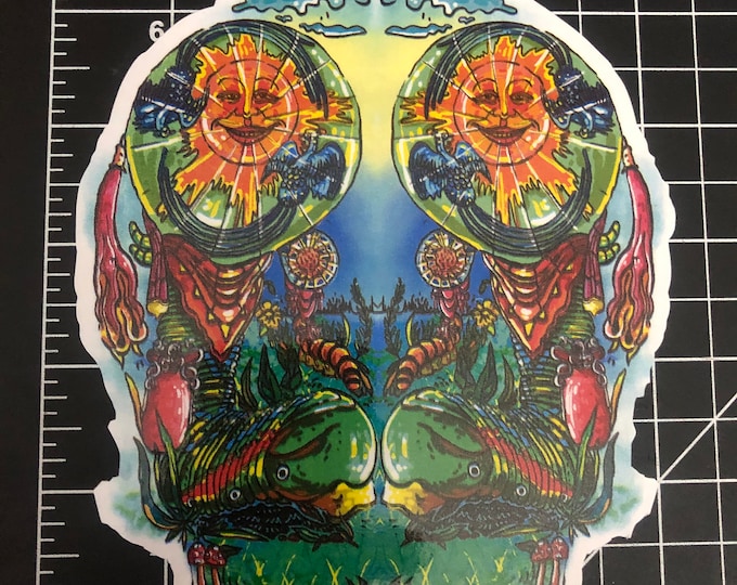 Dune Shine Again Fly Die Cut Earth Kind Designs TM inspired Live Grateful Original Dead image.