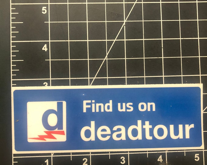 Find on Deadtour Sticker