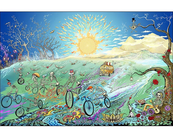 Summer Tour Grateful Dead Officially Licensed   24" x 36"