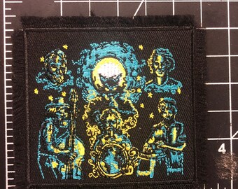 Wolf Brothers Bob Weir Tribute Iron ON Patch. Bob Barlow, Rob Wasserman Jay Lane Don Was