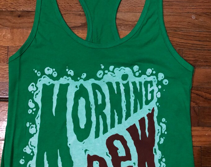Morning dew Women's Racerback inspired Dead Lot Shirt.