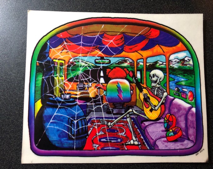 School Bus Dead Head Vintage Grateful Dead stickers grateful dead store, grateful dead stickers, grateful stickers