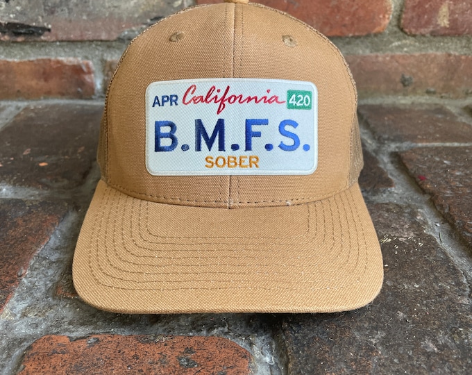 Billy Strings California Sober License Plate Baseball Hat. Several Styles to choose from. High End