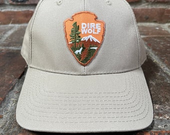 Dire wolf Grateful Dead Inspired baseball hat