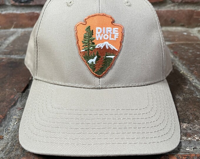 Dire wolf Grateful Dead Inspired baseball hat