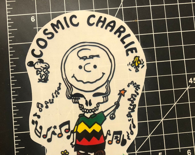 Cosmic Charlie Vintage Authentic Grateful Dead lot stickers From the 70s and 80s grateful dead store, grateful dead STICKERS vintage