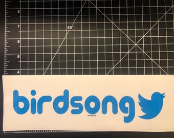 Bird Song Die Cut.. inspired Live Grateful Original Dead image.