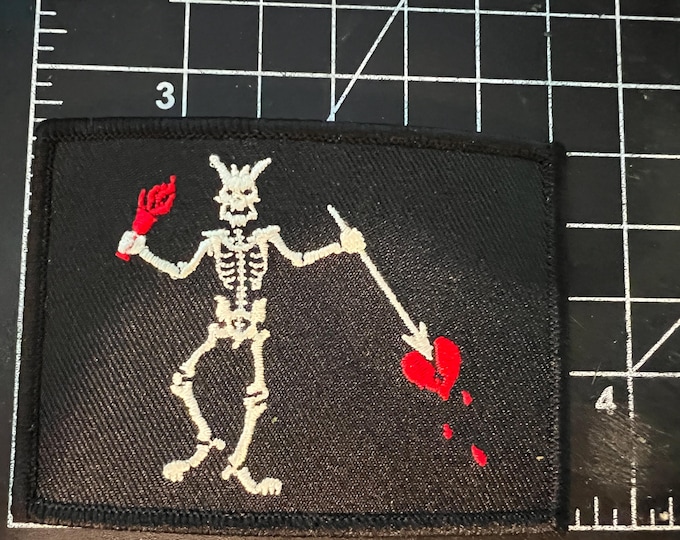 Merry Prankster Iron ON Patch. PatchMafia.com
