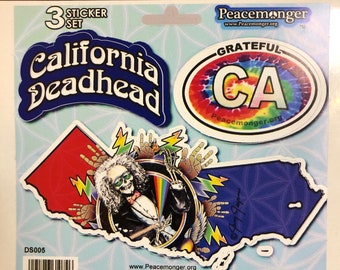 Vintage Stickers Limited Edition Vintage Stickers Grateful Dead officially licensed