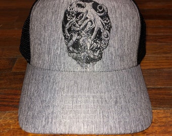 Kraken Snapback trucker hat