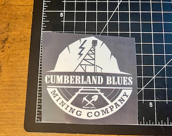 Cumberland Blues Die Cut.. inspired LiveGrateful.net Original Dead image.