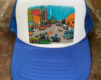 Shakedown Street Snapback trucker hat