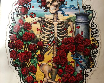 Bertha Vintage Stickers Limited Edition Vintage Stickers Grateful Dead officially licensed