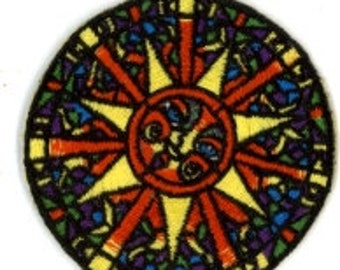 sun glass sun  Iron on Psychedelic Patchs LiveGrateful inspired Patches PatchMafia.com