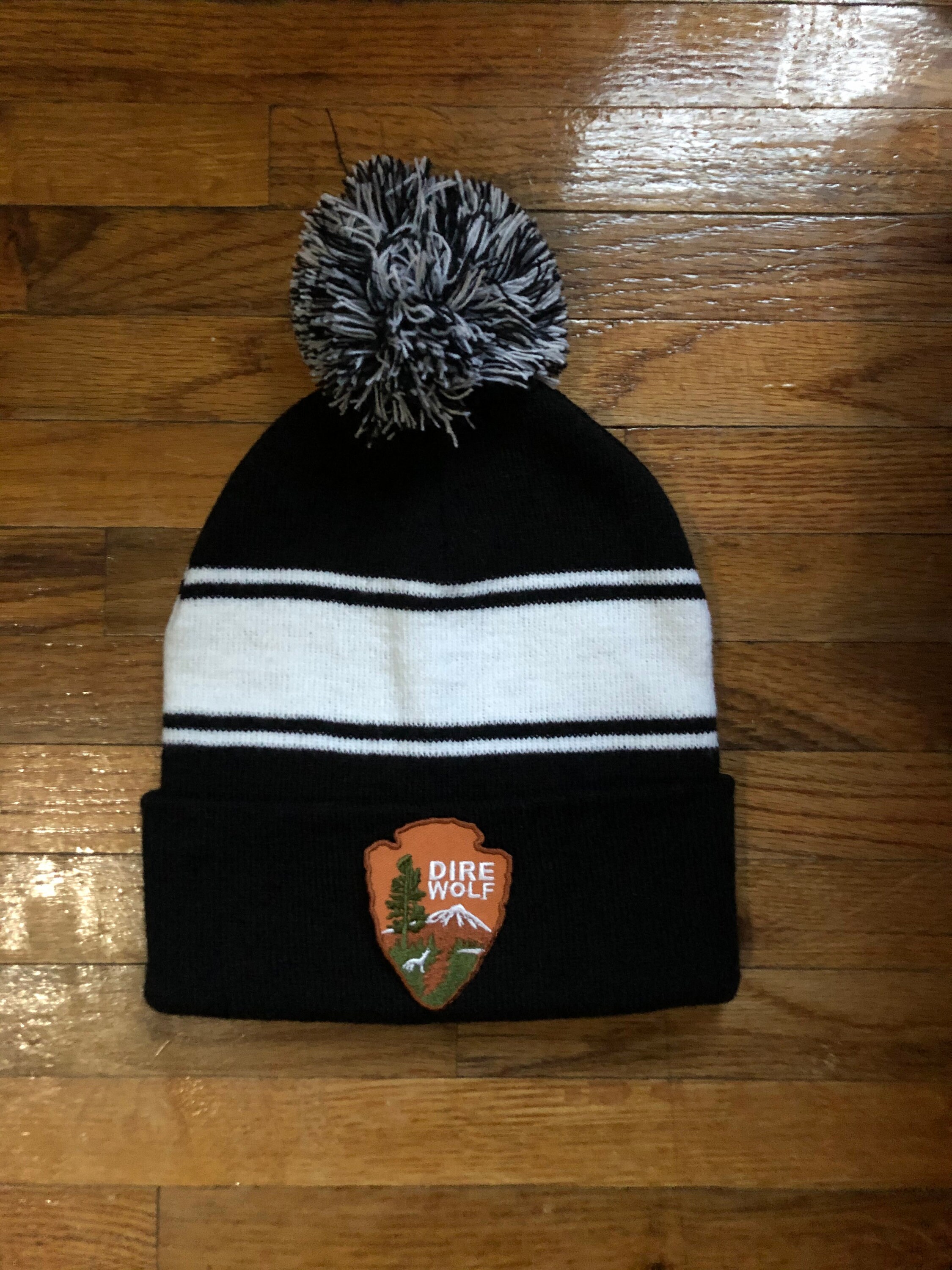 Dire Wolf Winter Hat 100% cotton 8 beanie Enza very high quality