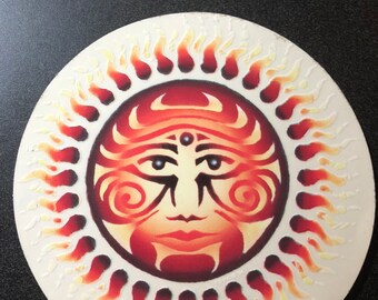 Aztec Sun God Vintage Grateful Dead stickers grateful dead store, grateful dead stickers, grateful stickers