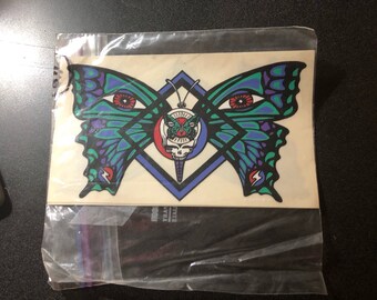 BUTTERFLY GD Vintage Stickers Limited Edition Vintage Stickers Grateful Dead officially licensed