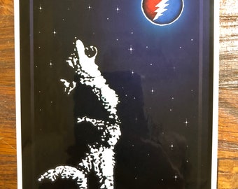 Vintage Stickers Limited Edition Vintage Stickers Grateful Dead officially licensed