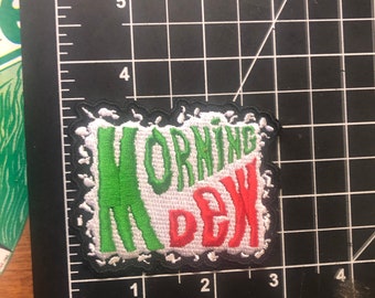 Morning Dew Iron on Psychedelic Patch's LiveGrateful inspired Patches