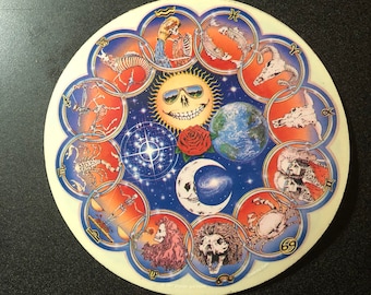 Jasper Life cycle Vintage Authentic Grateful Dead lot stickers From the 70s and 80s grateful dead store, grateful dead STICKERS vintage