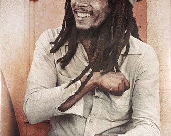 Bob Marley Spliff Roller Poster - Regular Poster 24x36 Officially licensed by Bob Marley Estate.