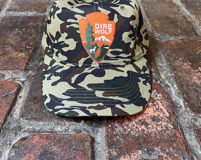 Dire wolf Grateful Dead Inspired baseball hat