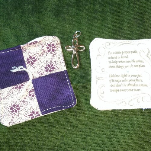 Angel Pocket Prayer Quilt Etsy