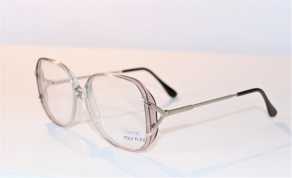 Vintage Womens Charmant Eyeglass Frame, Polyflex … - image 1