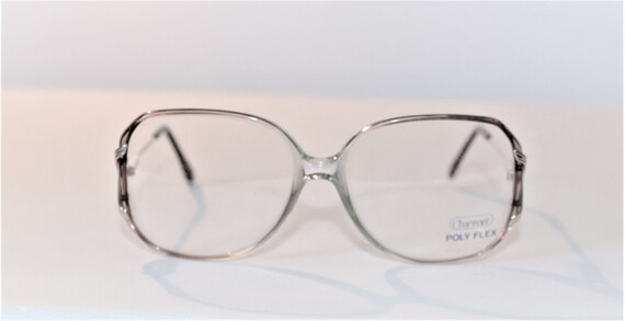 Vintage Womens Charmant Eyeglass Frame, Polyflex … - image 2