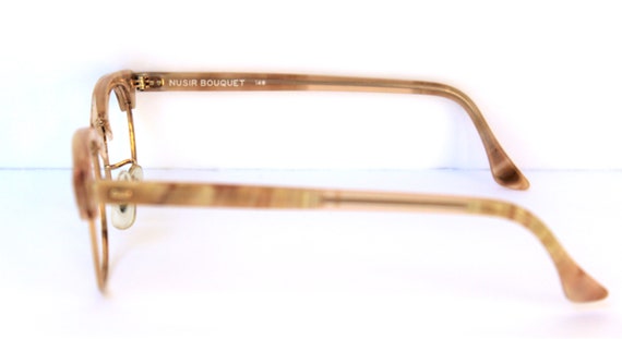 Vintage Shuron Browline Eyeglass Frames: 1950s Bl… - image 6