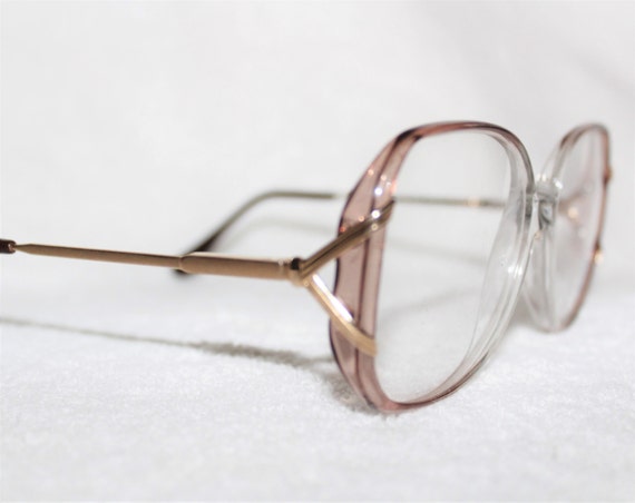 Vintage Womens Charmant Eyeglass Frame, Polyflex … - image 5