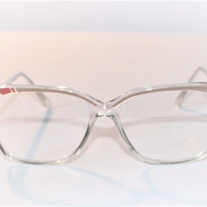 Vintage Womens Plastic Eyeglass Frame, Exotique, Lori, NOS, 54-17-140, Two Shades of Brown, Italy, New Old Stock, Item 28