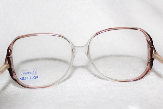 Vintage Womens Charmant Eyeglass Frame, Polyflex … - image 7