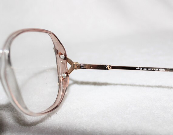 Vintage Womens Charmant Eyeglass Frame, Polyflex … - image 6