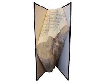 GUITAR - Folded Book Art  - Electric Guitar - Acoustic Guitar - Book Fold - Music Book - Music Teacher Gift - Music Gift