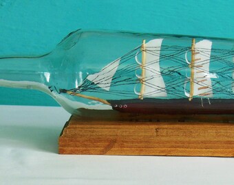 ship in bottle etsy