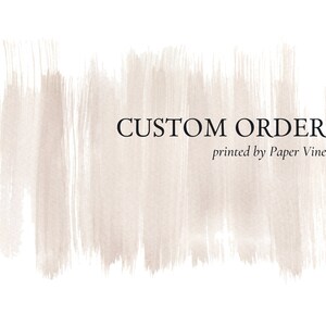 Ordine personalizzato STAMPATO, Cartelli stampati per matrimonio, Baby Shower, Battesimo, Addio al nubilato, Menu, Salva date, Segnaposto, Inviti, Programmi
