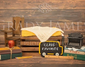 Newborn digital backdrop - Newborn digital background - School backdrop - Teacher background - Newborn digital prop