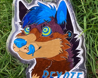 Custom Furry/Fursuit Badge!