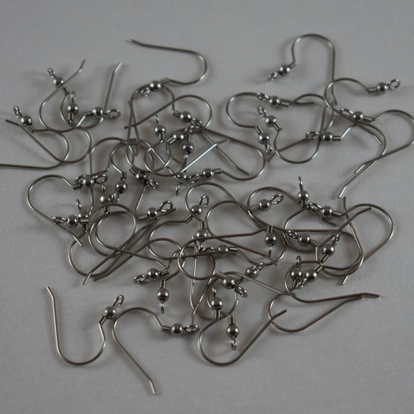 300 Stainless Steel Ear Wires French Hook