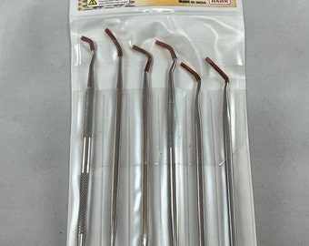 6pcs Stainless Steel Pick Set.