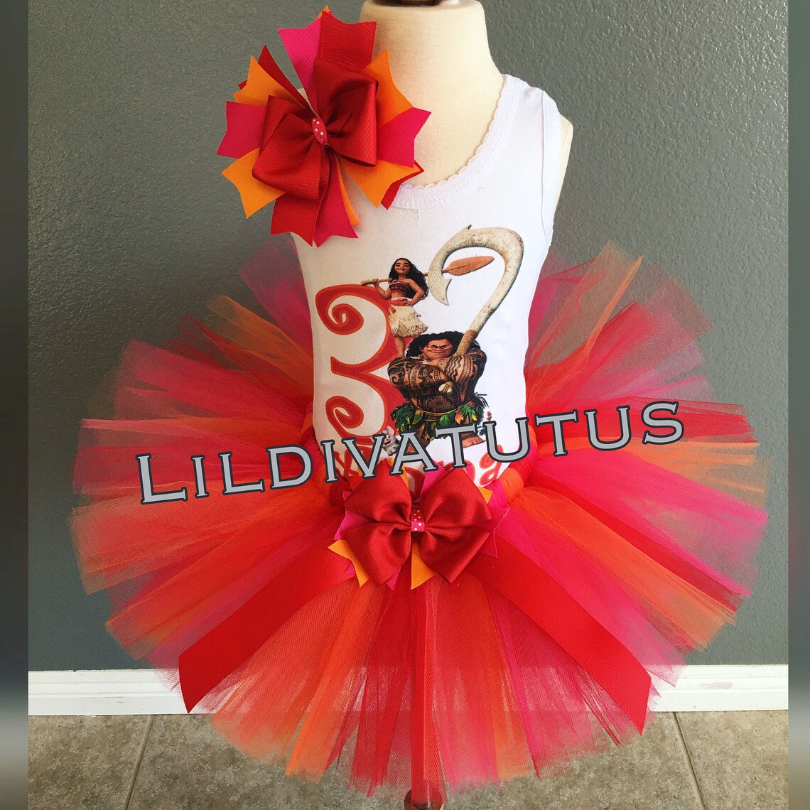 moana tutu set