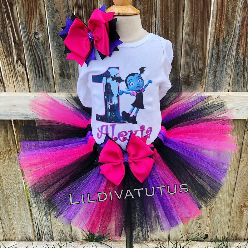 vampirina birthday tutu