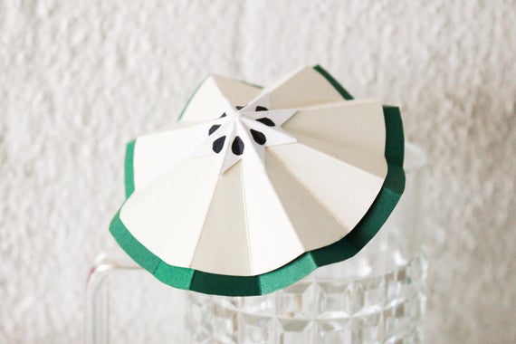 Party Drink Umbrellas Summer Party Decor Green Apple Umbrellas Birthday Party Decor Wedding Decor Baby Shower Decor