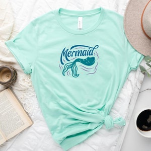 Mermaid Bridesmaid Shirt - Under the Sea Unisex t-shirt - Bachelorette Party Tee - Cute Mermaid Shirt - Gift for Bridesmaid or MOH - Bach