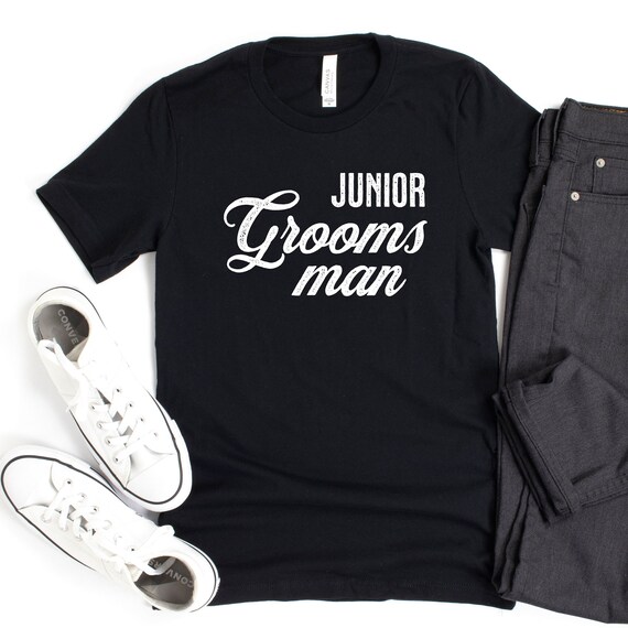 Groomsman Shirt For Boys Junior Groomsman Tee Groomsman Shirt For Boys Junior Groomsman Tee